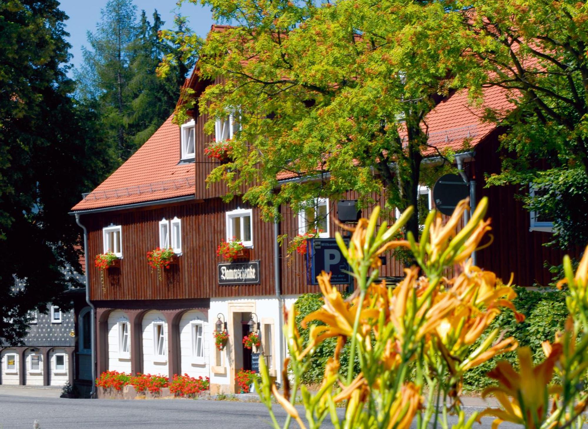 קורורט יונסדורף Dammschenke Gasthof & Hotel מראה חיצוני תמונה